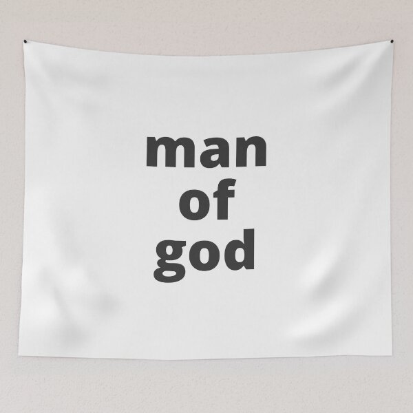 Item preview, MAN OF GOD designed and sold by Fiftyandfab.