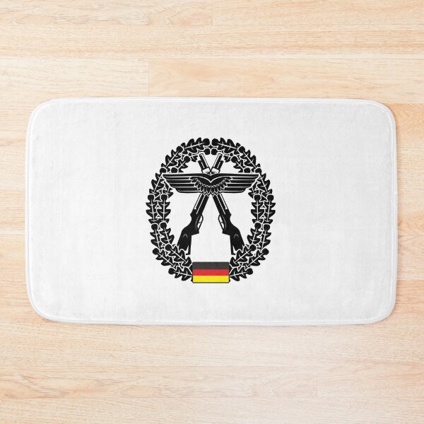 Item preview, Beret badge Bundeswehr Air Force Security black designed and sold by Justode.