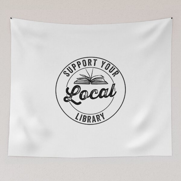 Item preview, support your local library designed and sold by Limatees.