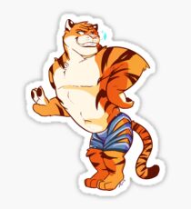 Tiger Dancer Sticker