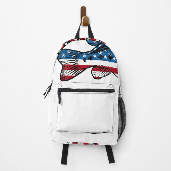 Item preview, 4Th Of July Fishing American Flag Fish America designed and sold by Vanno1.
