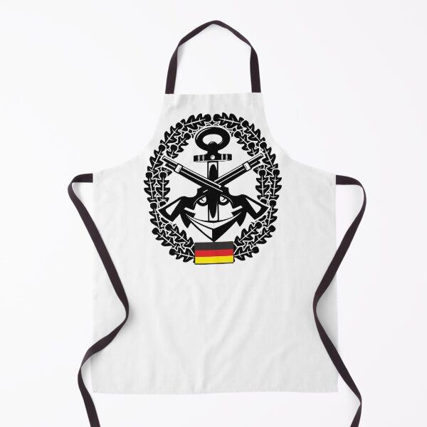 Item preview, Beret badge Bundeswehr marine security black designed and sold by Justode.