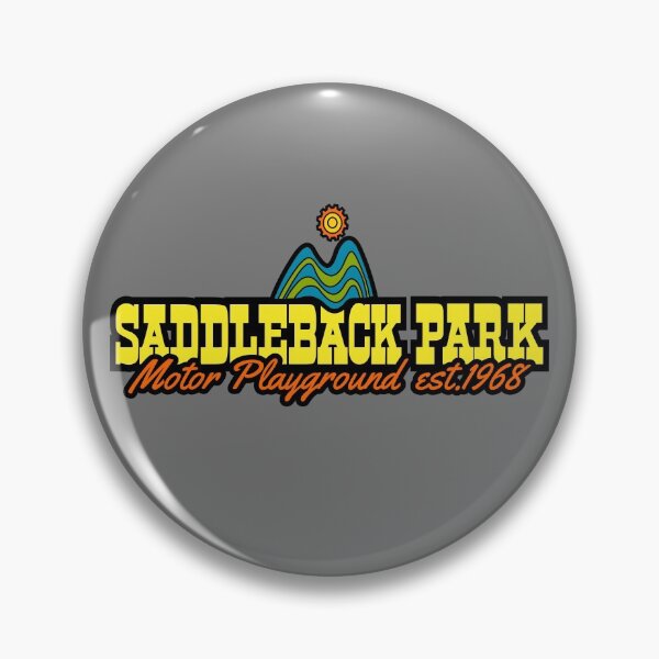 Item preview, Saddleback Park Motor Playground est 1968 Logo designed and sold by racerspitstop.