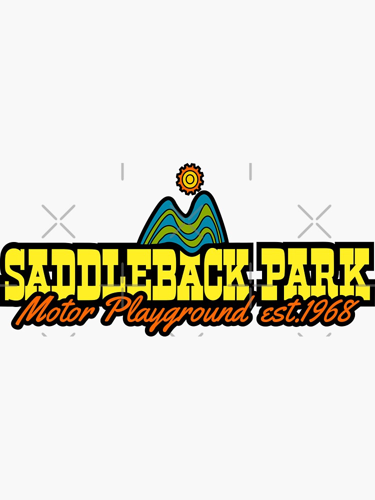 Saddleback Park Motor Playground est 1968 Logo by racerspitstop