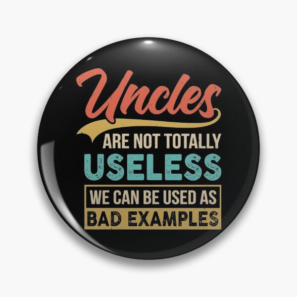 Artikelvorschau, Onkel sind nicht total nutzlos Lustiges T-ShirtOnkel sind nicht total nutzlos Wir können als schlechtes Beispiel verwendet werden entworfen und verkauft von AndeBukin.