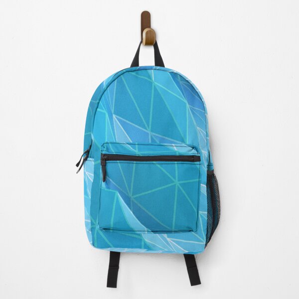 Item preview, Abstract Digital. Creative idea futuristic wave Texture Lowpoly on blue designed and sold by Gugurat.