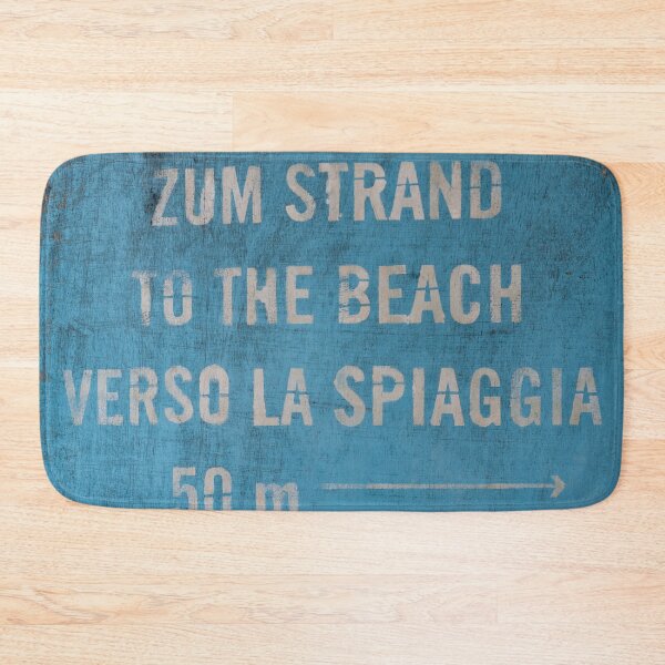 Item preview, Information sign to the beach designed and sold by Ingo Gerlach.