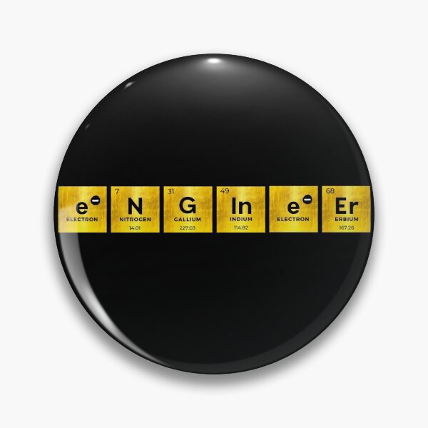 Item preview, Engineer Vers. 3 Unique Periodic Table Engineering designed and sold by PeriodicLabel.