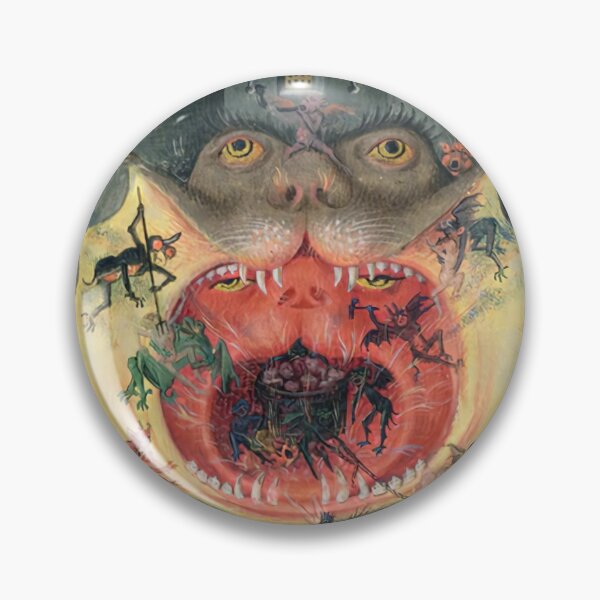 Item preview, Hell's Castle Hellmouth The Hours of Catherine﻿ of Cleves  designed and sold by Infernal  Designs.
