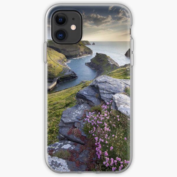Cornwall : Boscastle Harbour iPhone Soft Case