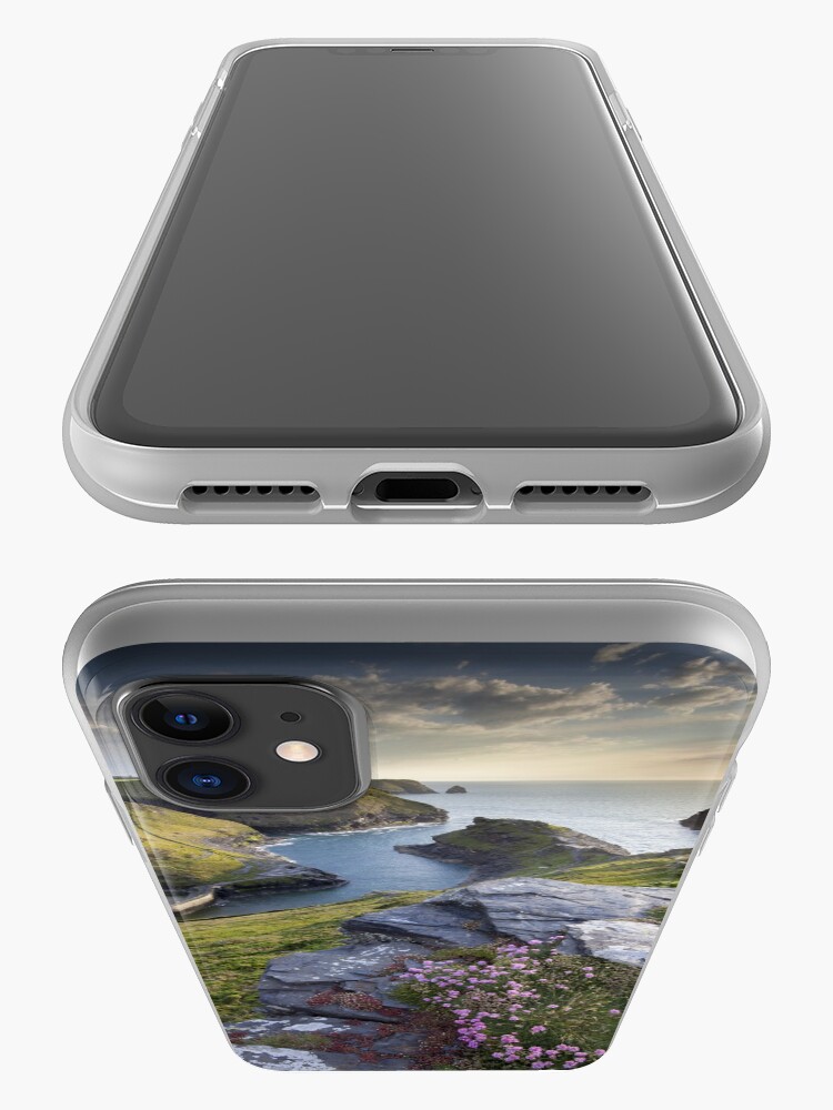 Alternate view of Cornwall : Boscastle Harbour iPhone Case & Cover