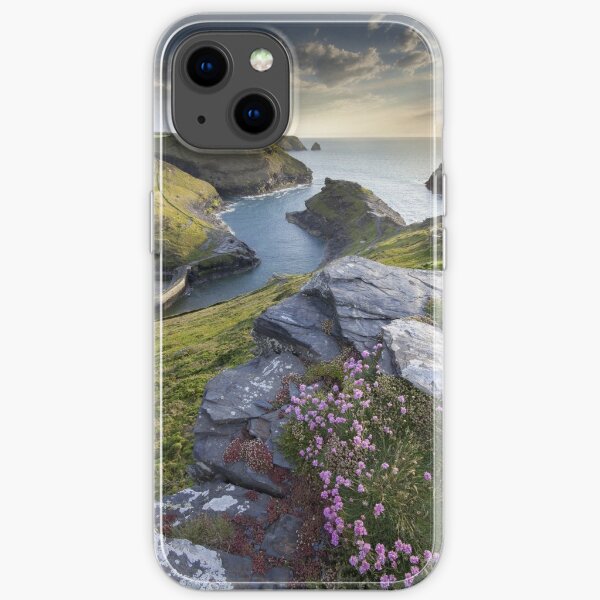 Cornwall : Boscastle Harbour iPhone Soft Case