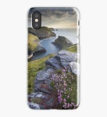Cornwall : Boscastle Harbour iPhone Case