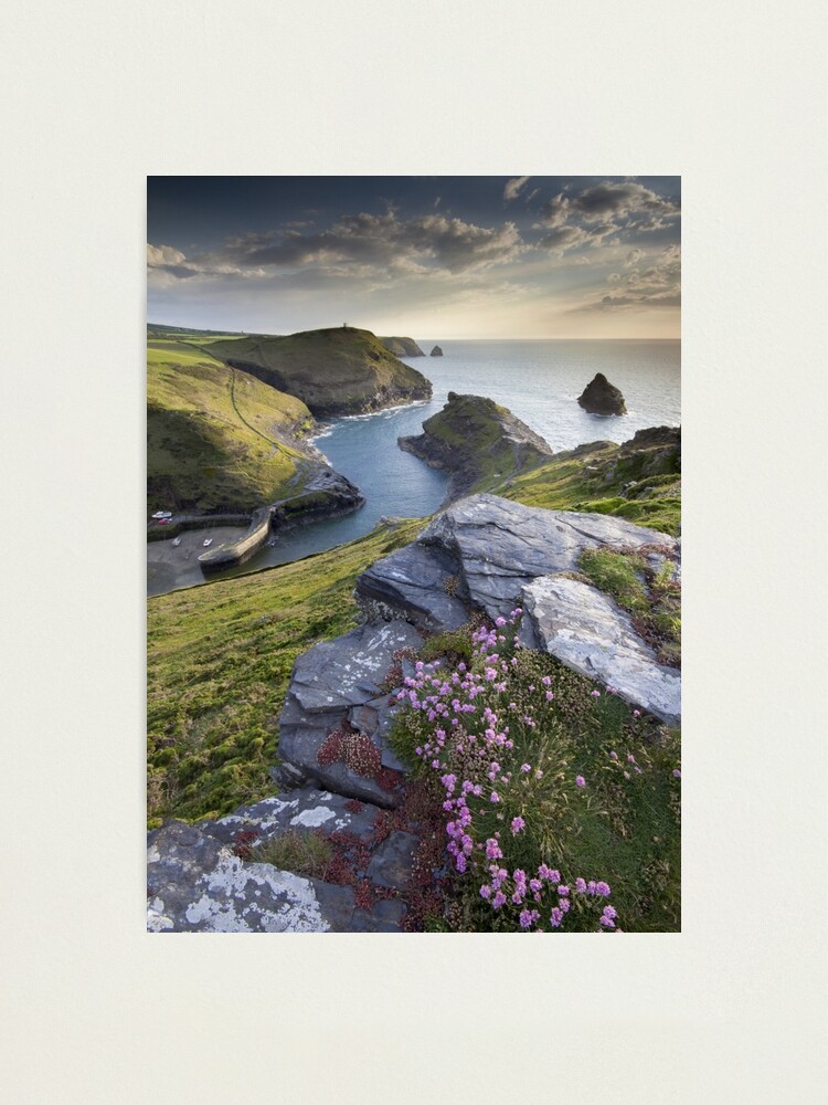 Alternate view of Cornwall : Boscastle Harbour Photographic Print