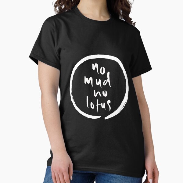 Item preview, No Mud No Lotus Zen Quote | Calligraphy of Thich Nhat Hanh designed and sold by ZenText.
