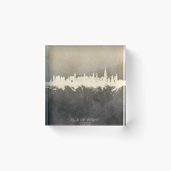 Item preview, Isle of Wight England Skyline designed and sold by ArtPrints.
