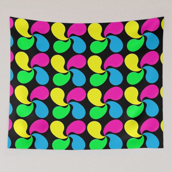 Item preview, colorful raindrop  designed and sold by Shirley cute art .