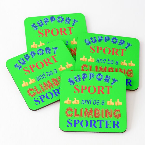 Item preview, Support Sport and be a Climbing Sporter designed and sold by captainpeter.