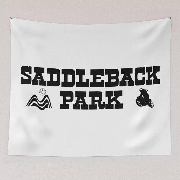Item preview, Saddleback Park - Western Logo (Black ink) designed and sold by racerspitstop.