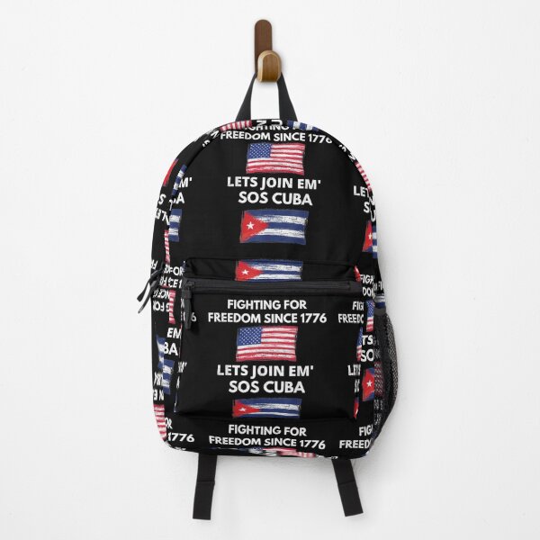 Item preview, Fighting Since 1776 Lets Join SOS Cuba Free Cuba Flag designed and sold by wilsonart91.