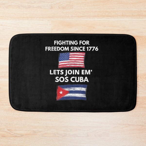 Item preview, Fighting Since 1776 Lets Join SOS Cuba Free Cuba Flag designed and sold by wilsonart91.
