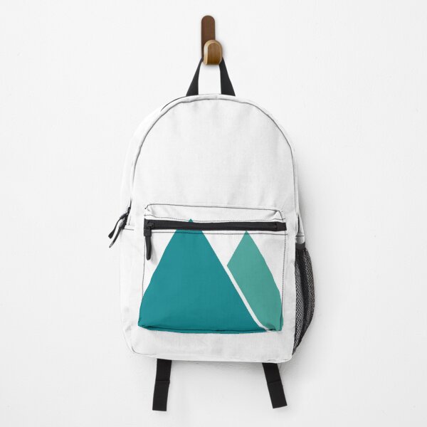 Item preview, Geometric Mountain Duo - Blue designed and sold by GeometricVision.