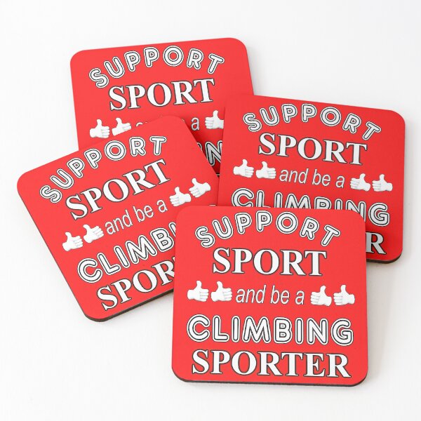 Item preview, Support Sport and be a Climbing Sporter designed and sold by captainpeter.