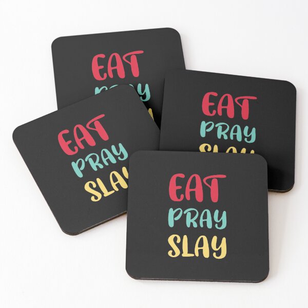 Item preview, eat pray slay designed and sold by Risala.