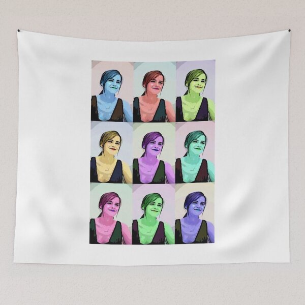 Item preview, Emma collage pop art designed and sold by BrownCarla.