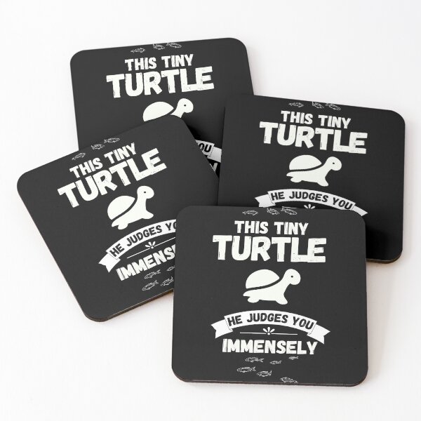 Item preview, This Turtle He Judges You Immensely, Cool Turtle Lover designed and sold by Amovar.