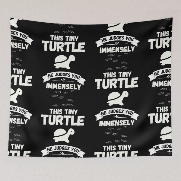 Item preview, This Turtle He Judges You Immensely, Cool Turtle Lover designed and sold by Amovar.