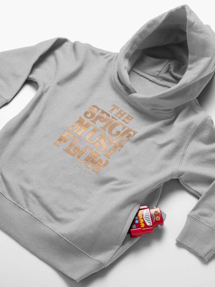 Alternate view of The Spice Must Flow, Dune Toddler Pullover Hoodie