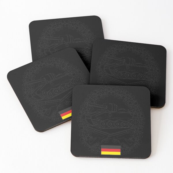Item preview, Beret badge Bundeswehr Panzergrenadiers black designed and sold by Justode.