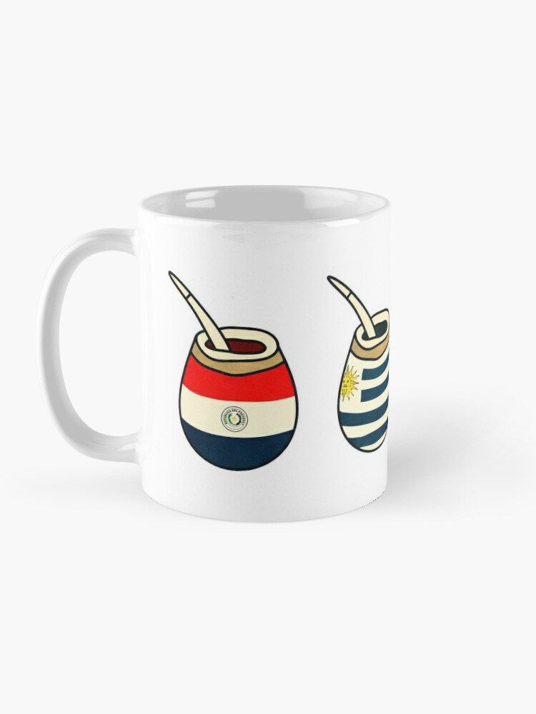 Yerba Mate Paraguay Uruguay Argentina Brazil flag Coffee Mug for Sale by  MrFunkhouser