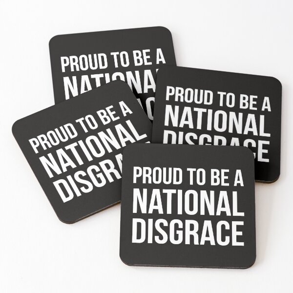 Item preview, National Disgrace designed and sold by Slogans4u.