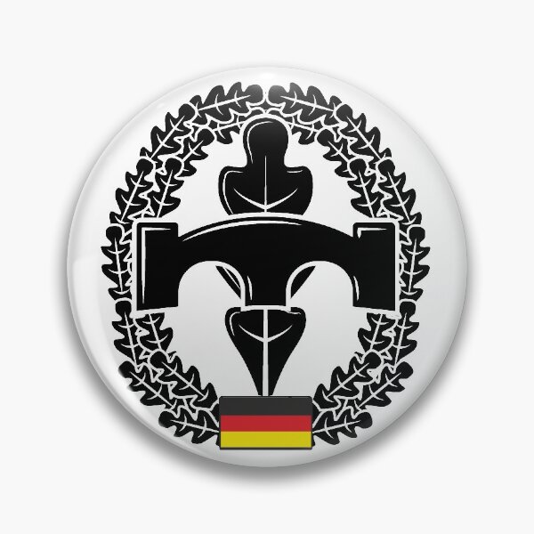 Item preview, Beret badge Bundeswehr Pioneers black designed and sold by Justode.