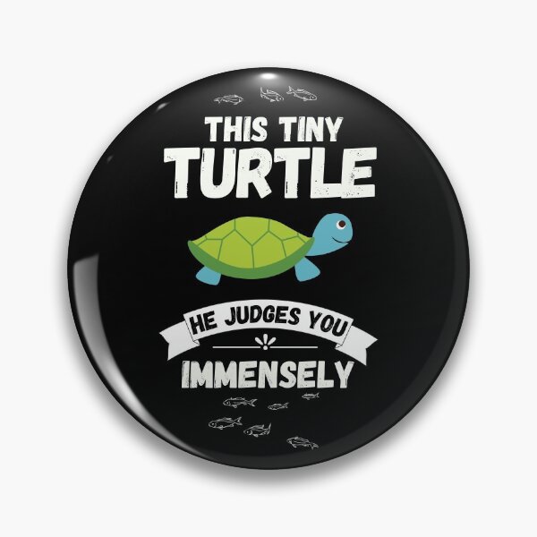 Item preview, Adorable This Turtle He Judges You Immensely, Cool Turtle Lover designed and sold by Amovar.