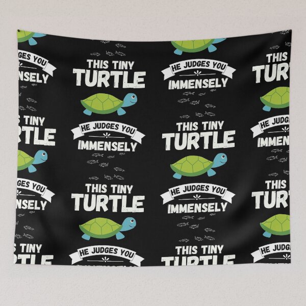 Item preview, Adorable This Turtle He Judges You Immensely, Cool Turtle Lover designed and sold by Amovar.