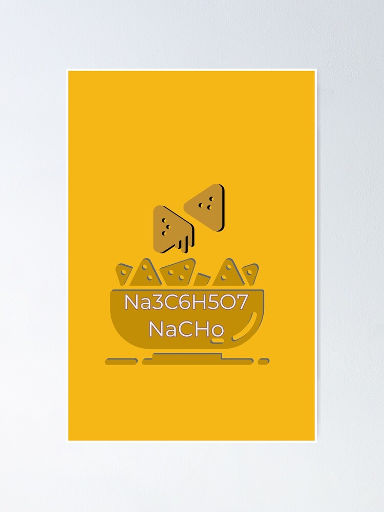 "Na3C6H5O7 NaCHos chemical formula" Poster for Sale by VijayRaj937