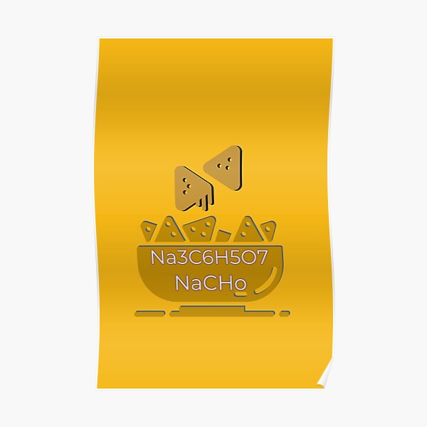 "Na3C6H5O7 NaCHos chemical formula" Poster for Sale by VijayRaj937