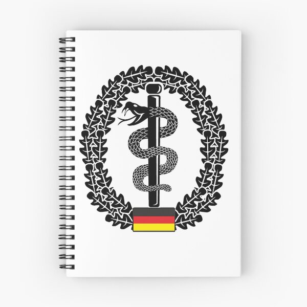 Item preview, Beret badge Bundeswehr medic black designed and sold by Justode.