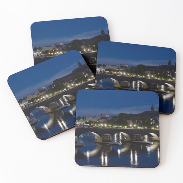 Item preview, The stone bridge in Regensburg at night. designed and sold by Ingo Gerlach.