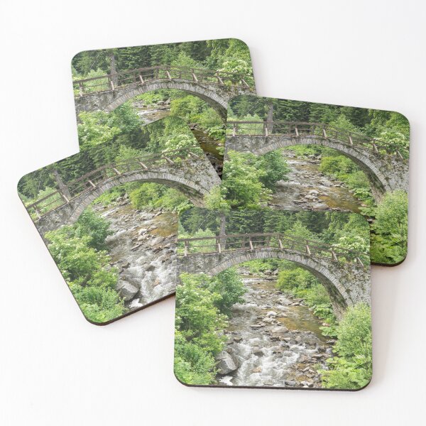 Item preview, Summer Mountain Vibe - Swift Creek Under an Old Stone Bridge designed and sold by Georgia Mizuleva.