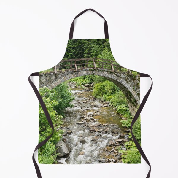 Item preview, Summer Mountain Vibe - Swift Creek Under an Old Stone Bridge designed and sold by Georgia Mizuleva.