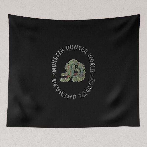 Item preview, Monster Hunter Vintage Deviljho designed and sold by monsterart-.