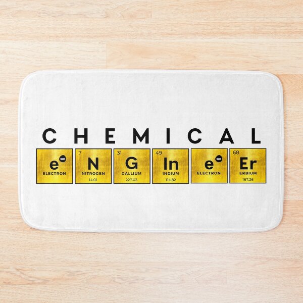Item preview, Chemical Engineer Vers. 3 Unique Periodic Table designed and sold by PeriodicLabel.