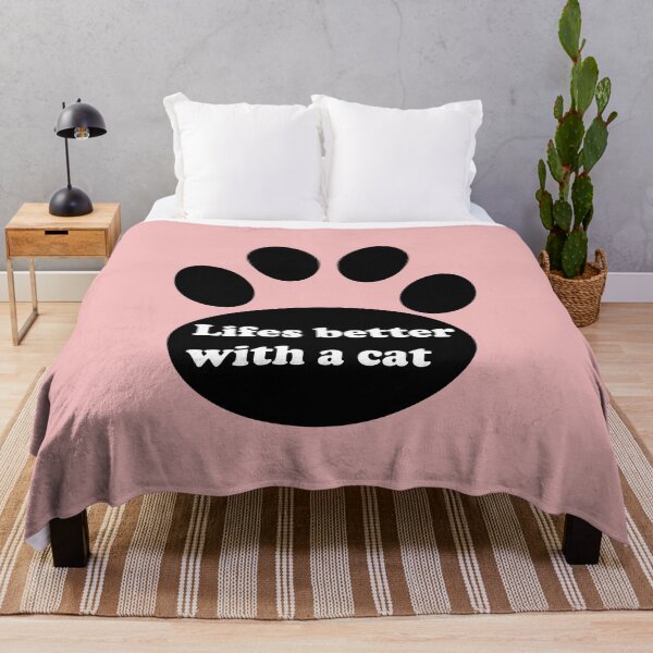 Item preview, Lifes better with a cat designed and sold by fil00.