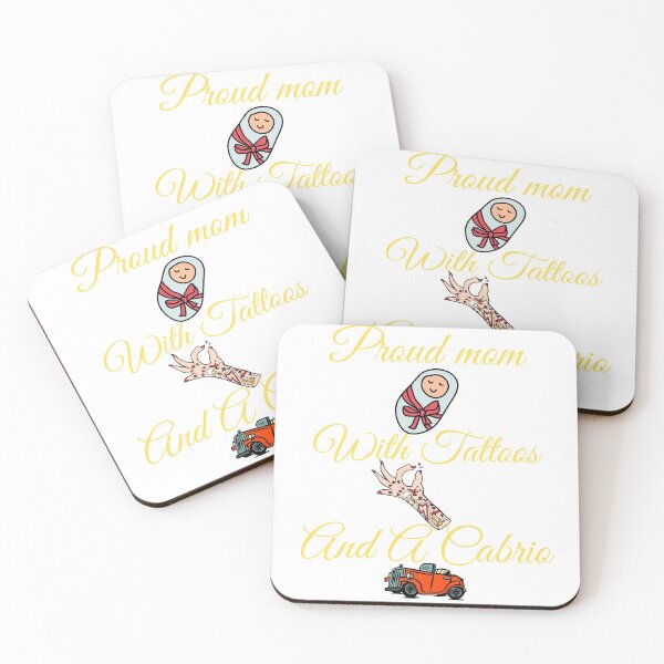 Item preview, Proud Mom With Tattoos And A Cabrio Oridinal Design  designed and sold by SweetEnjoyable.