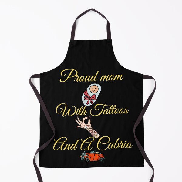 Item preview, Proud Mom With Tattoos And A Cabrio Oridinal Design  designed and sold by SweetEnjoyable.