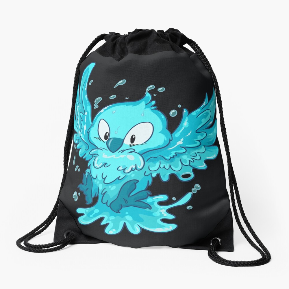 Moist Owlette Drawstring Bag